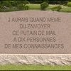 Le temps des regrets
